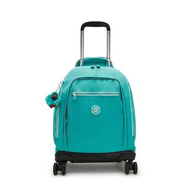 Kipling New Zea 15" Laptop Rolling Rugzak Turquoise | NL 1697JP